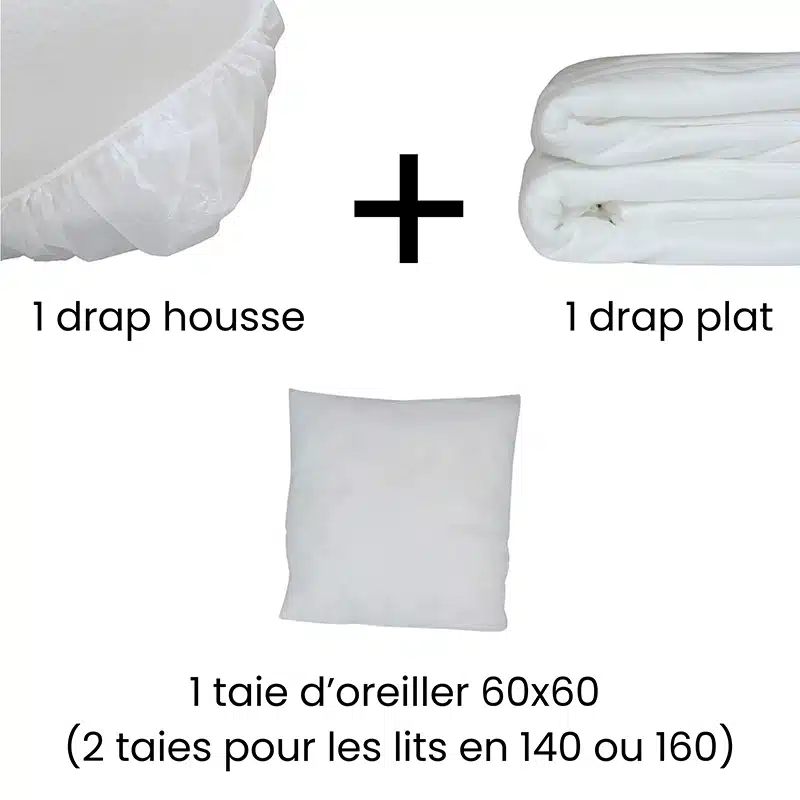 Parure-drap-plat-jetable-luxe